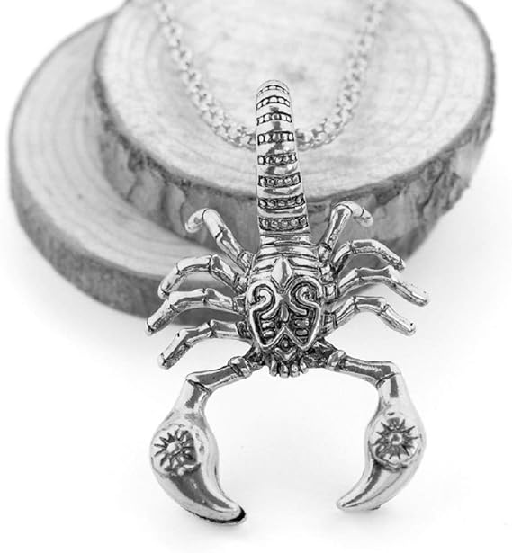 HN005:Hip-Hop Style Scorpion Pendant Necklace Necklace For Women and Men - Image 2