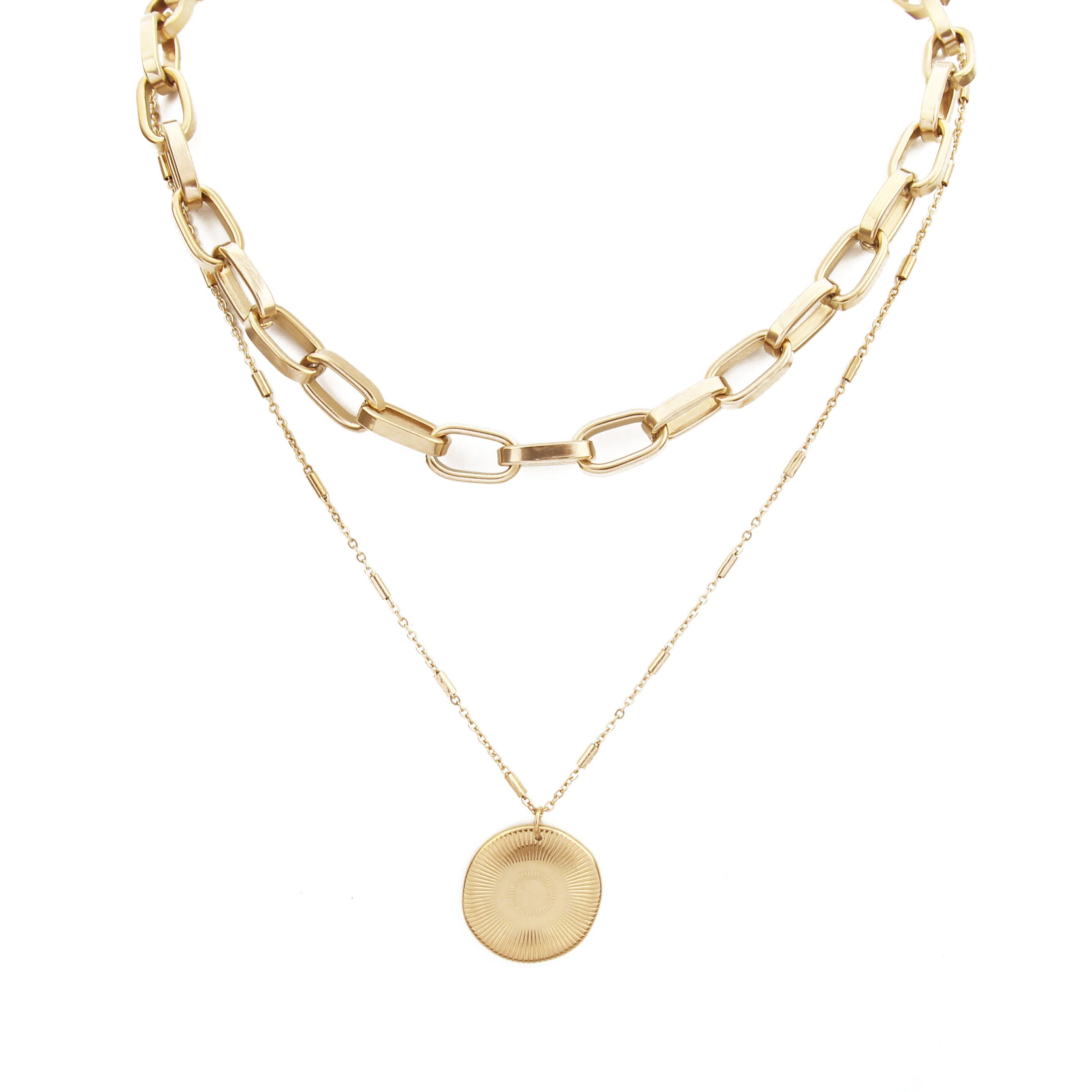 N079:Fashion Style Multi layered Necklace For Women And Men, Color Not Fade, Waterproof